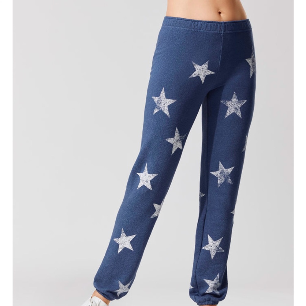 NWT MONROW Star sweatpants